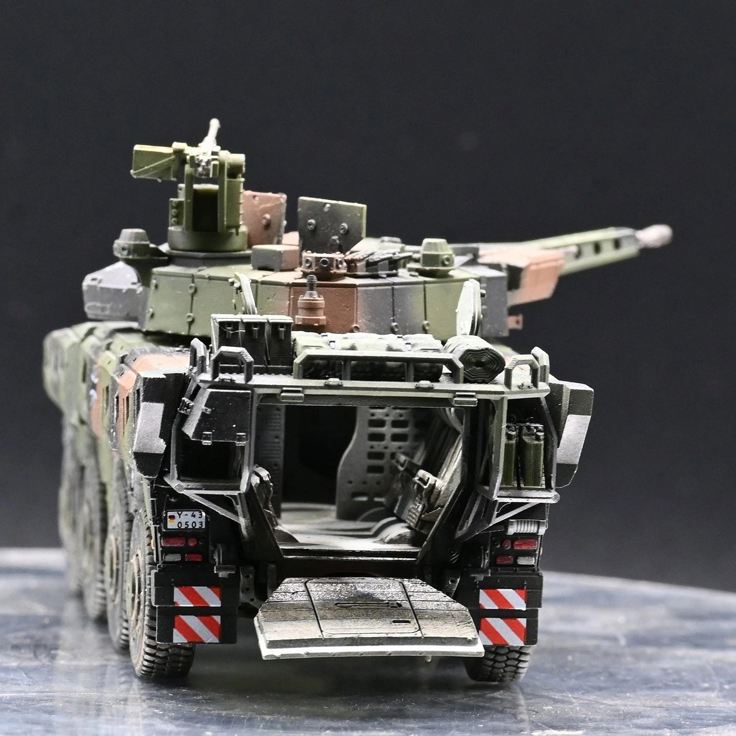 1/72 Sanrong Boxer IFV Wheeled Infantry Vehicle Heavy Duty Armored Model Toys 07FC0E-D4 - KOEEK