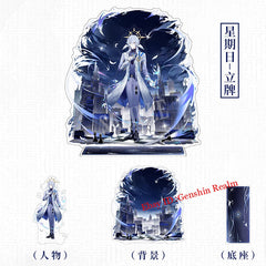 Anime Honkai: Star Rail Sunday Acrylic Desktop Stand Figure Collection Decor 07FC0E-D4 - KOEEK