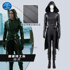 Thunderbolts Ghost John Morley Costume Women Jumpsuits Vest Prop Outfit Cosplay 07FC0E-D4 - KOEEK