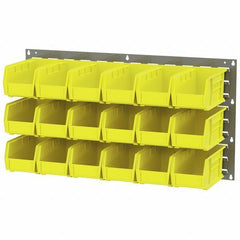 ny Akro-Mils 30230Yello 30 Lb Hang &amp; Stack Opbevaringsbeholder, Plast, 5 In W, 5 In