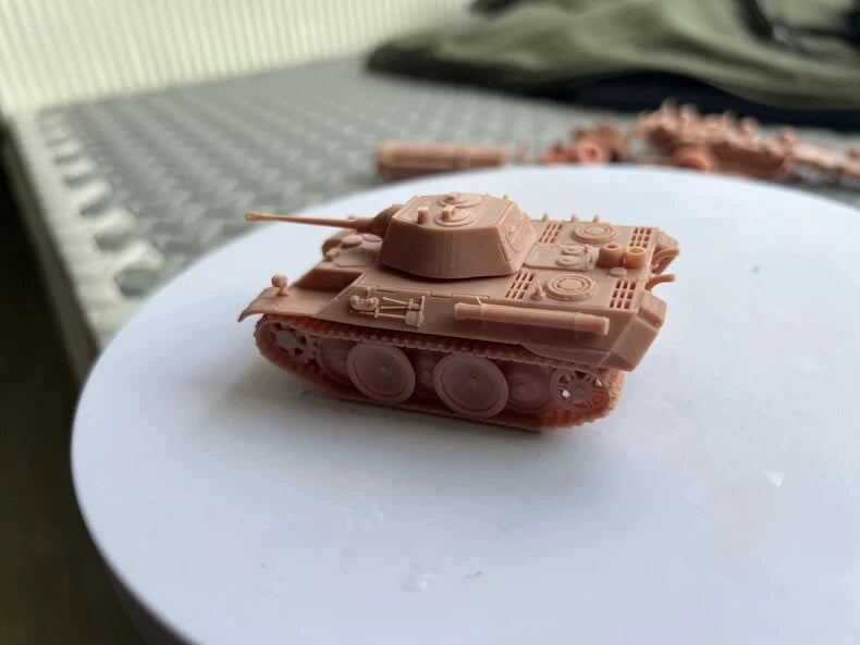 3D Printed 1/72/87/144 German VK1602 Leopard Reconnaissance Tank Model Kit 07FC0E-D4 - KOEEK
