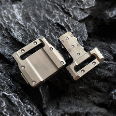 1PC Titanium Tactical Waist Lead Universal Quick Strip Mountaineering Outer Belt 07FC0E-D4 - KOEEK
