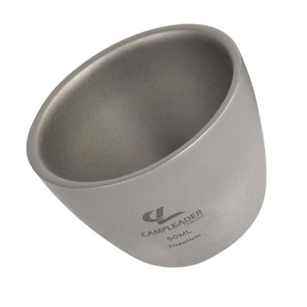 Titanium Outdoor Tea Set Travel Coffe Mug Portable Coffee Cup EDC Gifts 07FC0E-D4 - KOEEK
