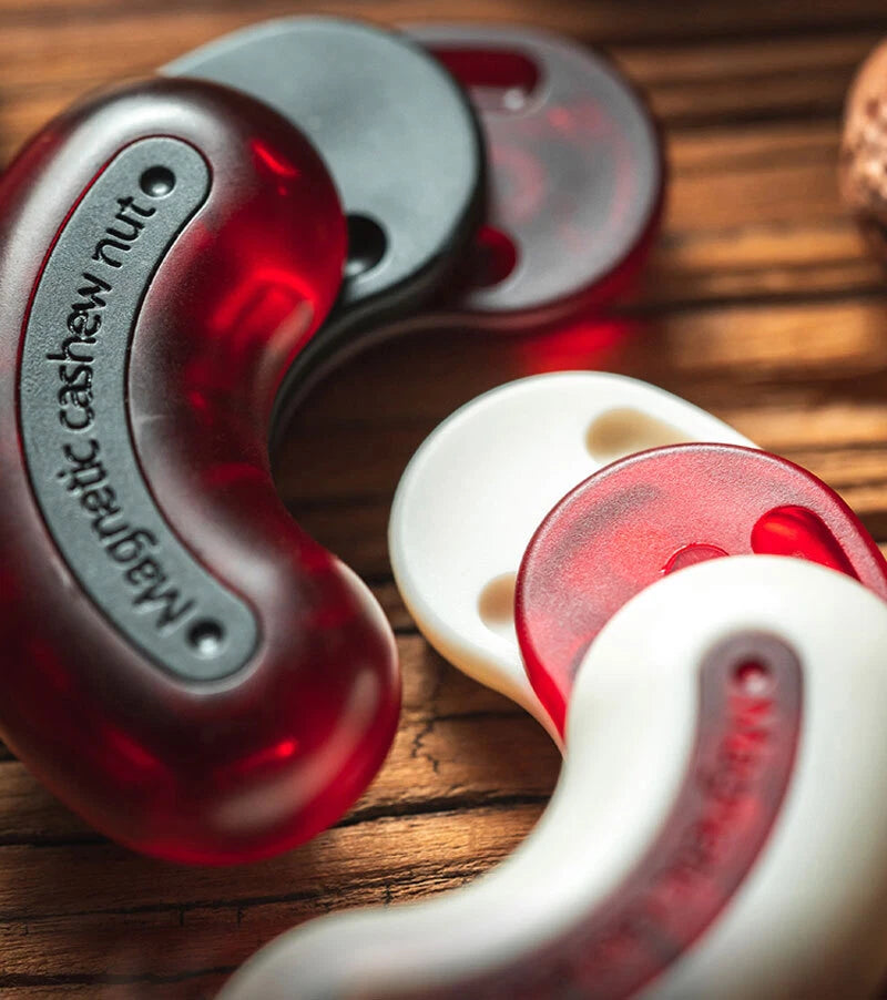 EDC Cashew PC Toy Fidget Slider Anxiety Office Stress Relief Fidget Spinner Toys 07FC0E-D4 - KOEEK