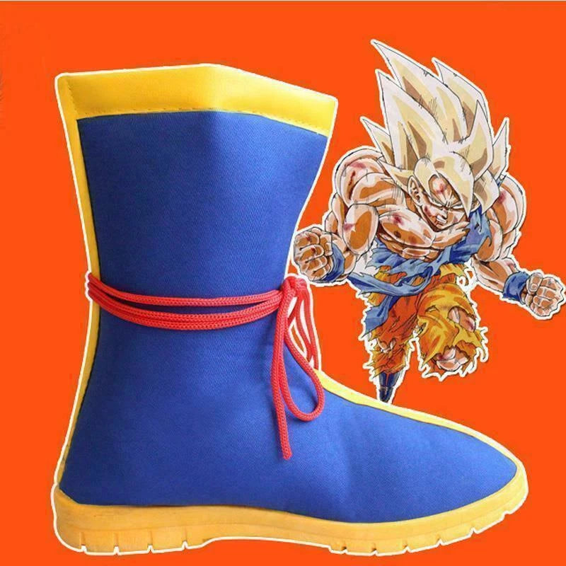 Anime DBZ Unisex Masquerade Boots Shoes Costume Cosplay Boots 07FC0E-D4 - KOEEK