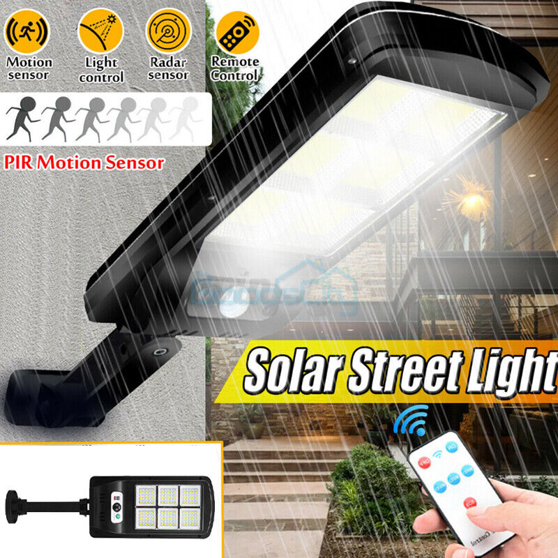 ny 900000LM Lamparas Luz Led Solares Luces Para Exterior Patio Sensor De Movimiento