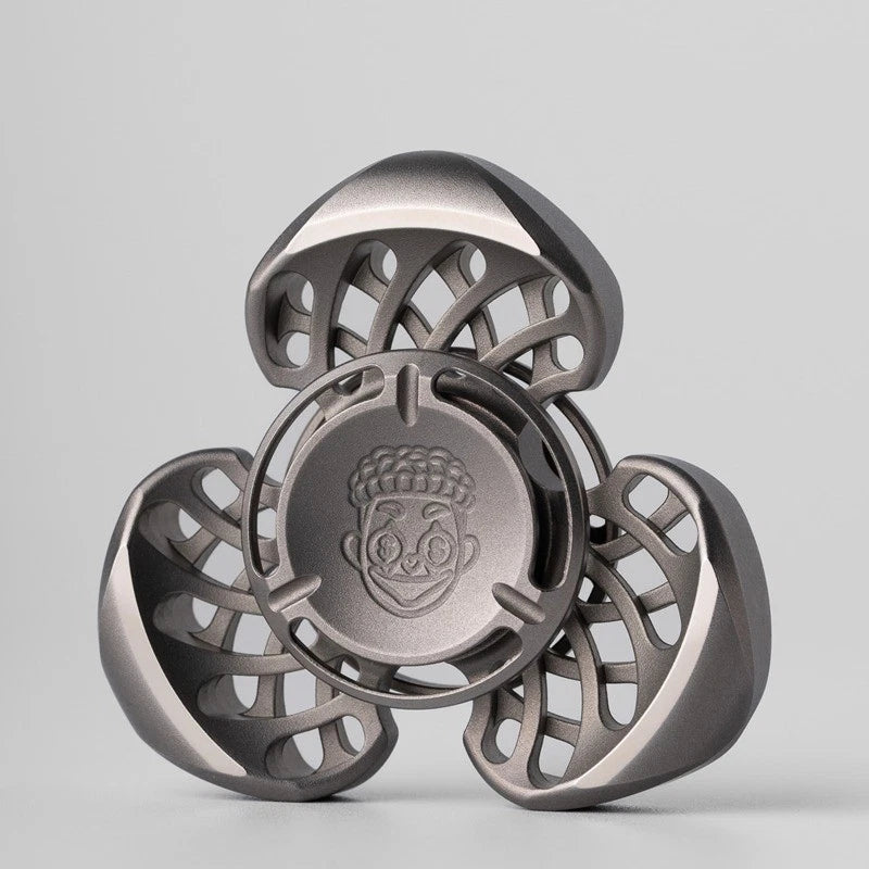 Titanium Alloy Fidget Spinner EDC Fidget Toy Anxiety Stress Relief Spinning Toy 07FC0E-D4 - KOEEK