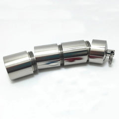 EDC Tiremet  Titanium 3 Groups Storage Case Capsule Seal Container Tool FB-05 TIREMET - KOEEK