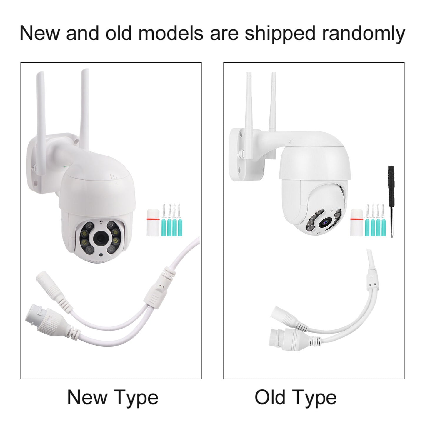 new (U.S. Regulations) Pan Tilt CCTV Professional WiFi Camera Home Camera koeek - KOEEK