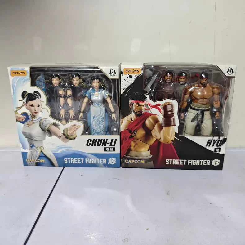 IN STOCK 52Toys 1/12 Street Fighter 6 Chun Li Ryu Action Figure Model Toys 07FC0E-D4 - KOEEK