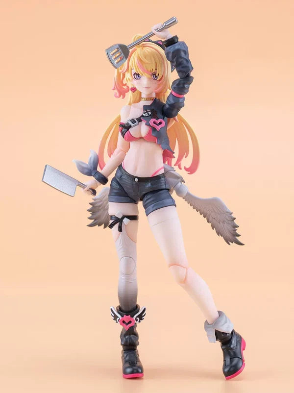 in Stock EXSSRION Moen Angel Hoshikawa Neko Yellow 1/12 Scale Action Figure 07FC0E-D4 - KOEEK