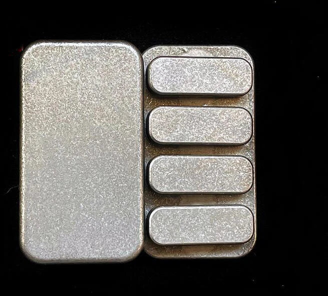 Titanium Alloy Fidget Slider Haptic Clicker Desk Toy for Stress Relief EDC Gift 07FC0E-D4 - KOEEK