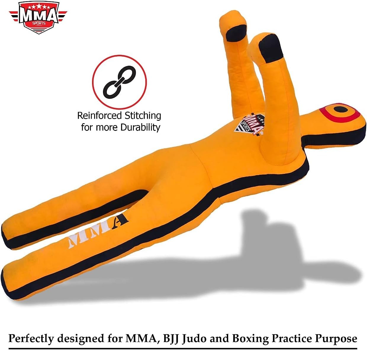 new Sports Brazilian Jiu Jitsu Judo Karate Throwing Boxing 36-40 Inch, Orange