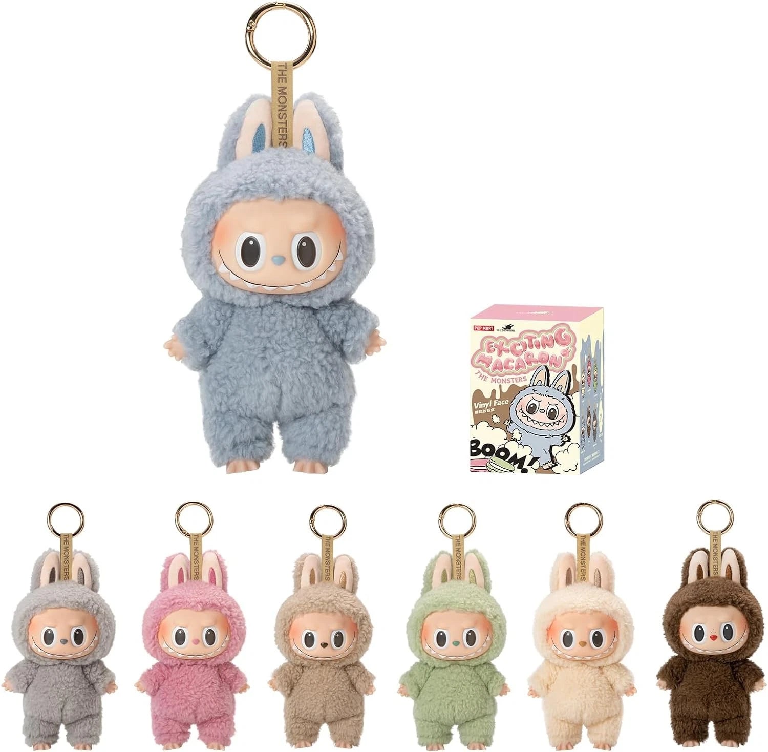 POP MART LaBu The Monsters Macaron Blind Box+Trendy Casual Wear Set-Daily Outfit POP_MART - KOEEK