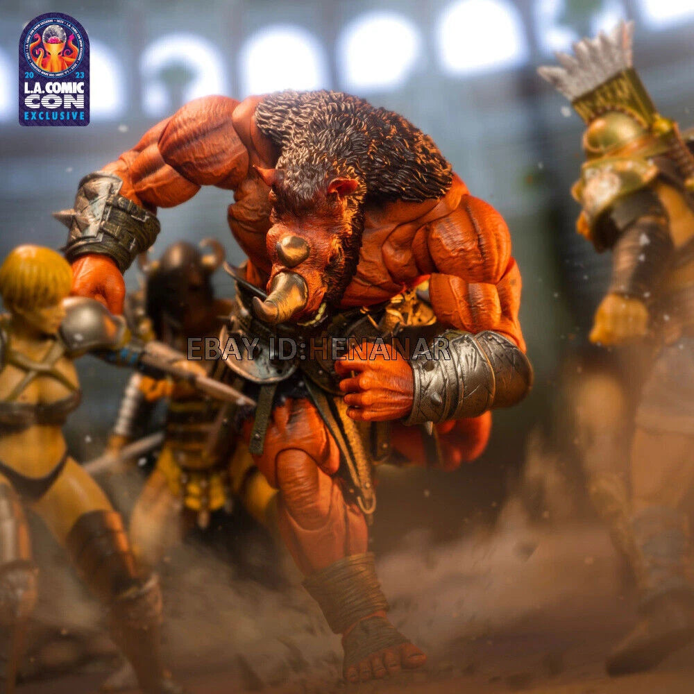 Xesray1/12 Fight for Glory Red Rhinoceros LACC Exclusive Action Figure Model XESRAY - KOEEK