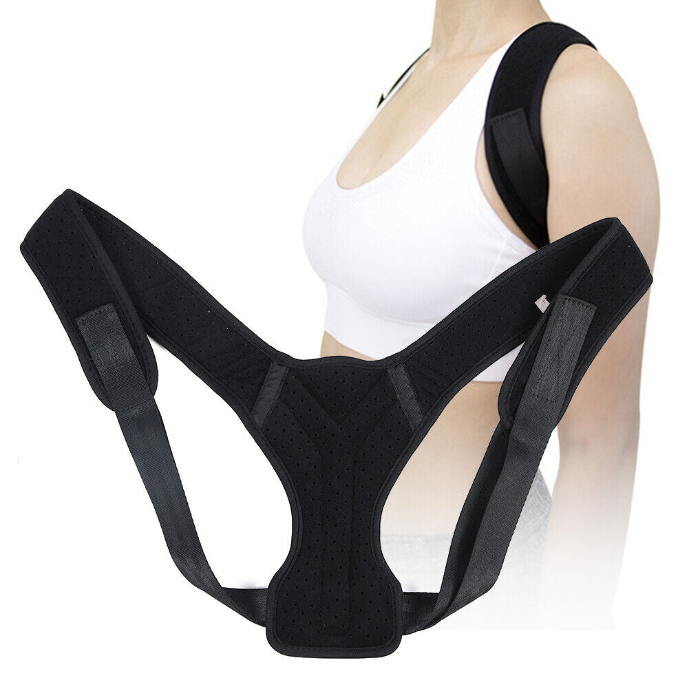 new Back Spine Hunchback Correction Belt Posture Corrector Brace(L(Bust95-115cm) HGF koeek - KOEEK