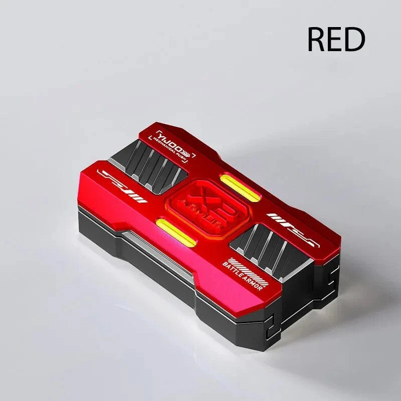 EDC Cyber Mecha Mechanical Structure Haptic Slider Fidget Toys Adult ADHD Tool 07FC0E-D4 - KOEEK