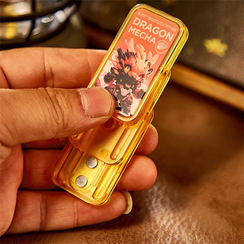 Creative Dragon Fidget Slider Novel Stress Relief Haptic Slider EDC Fidget Toy 07FC0E-D4 - KOEEK