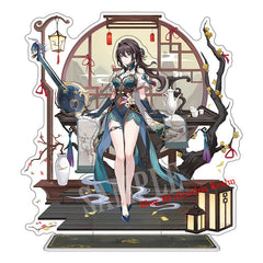 Anime Honkai: Star Rail Ruan Mei Acrylic Desktop Stand Figure Collection Decor 07FC0E-D4 - KOEEK