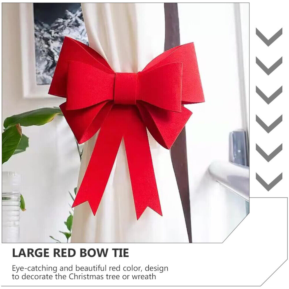 new present wrapping bows Large Red Outdoor Tree Bows Red Bow Tree Topper Big Red koeek - KOEEK