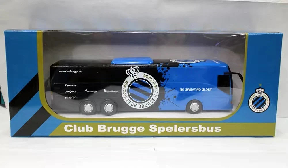 1/43 Club Brugge Team Bus Diecast Model, Slight Imperfect Fan Collectible Gift 07FC0E-D4 - KOEEK