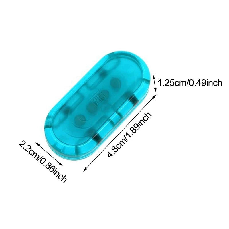 Owl PC Push Slider Relieving Toy Office EDC Fidget Toys Blue Luminous Rich Toy 07FC0E-D4 - KOEEK