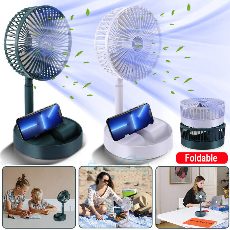 ny air acondicionado frio ventilator portatil USB oppladbar piso med 3 velocidade