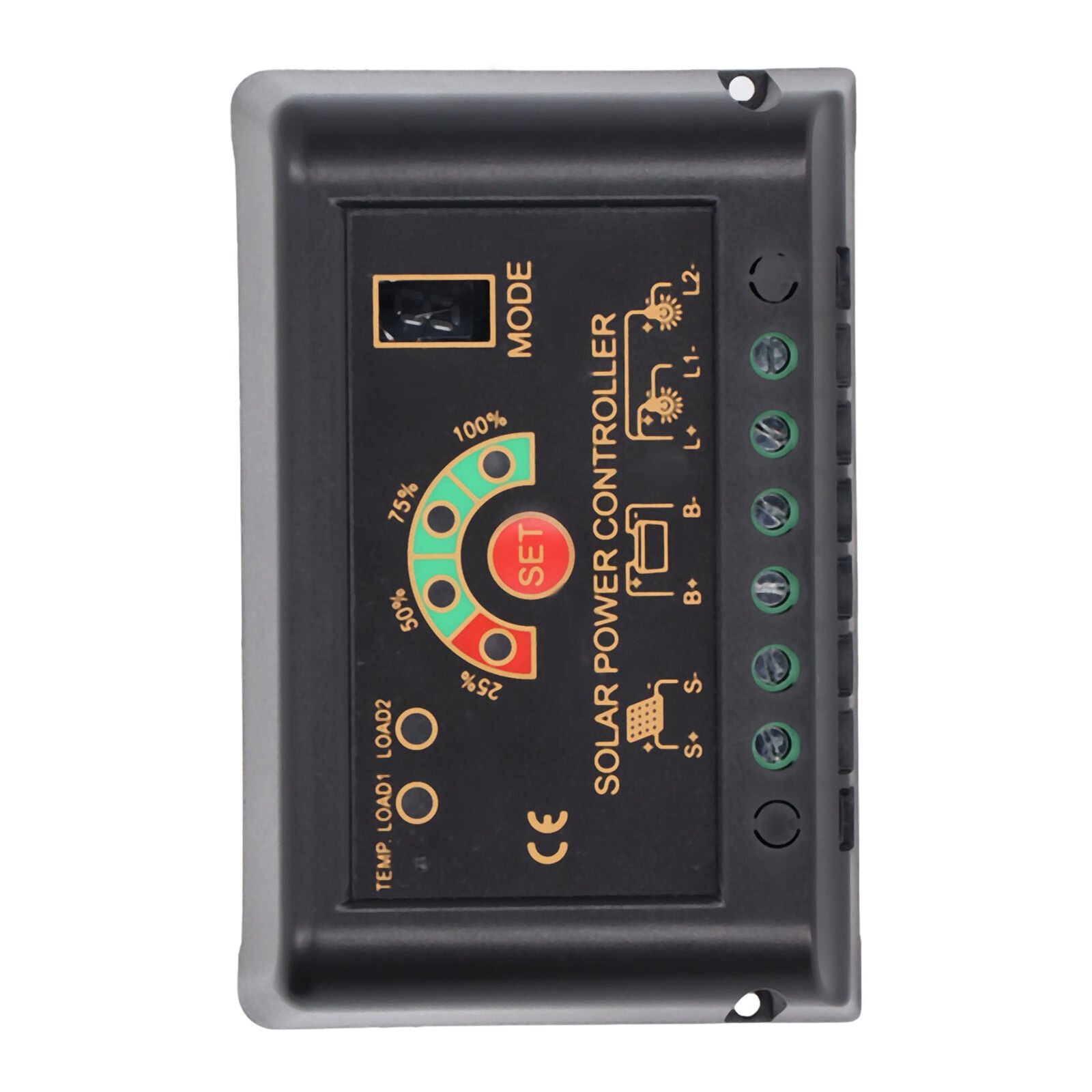 new Multifunction Solar Controller 15A SolarPanel Charging Regulator 12V 24V koeek - KOEEK