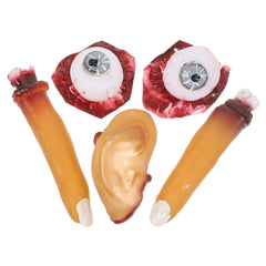 new  4 Pcs Halloween Fake Finger Organ Props Club Decoration Decorations koeek - KOEEK