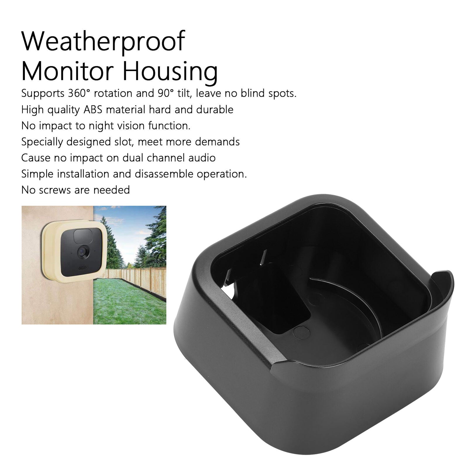 new All  Outdoor Camera Wall Mount Bracket Weather Proof 360° koeek - KOEEK