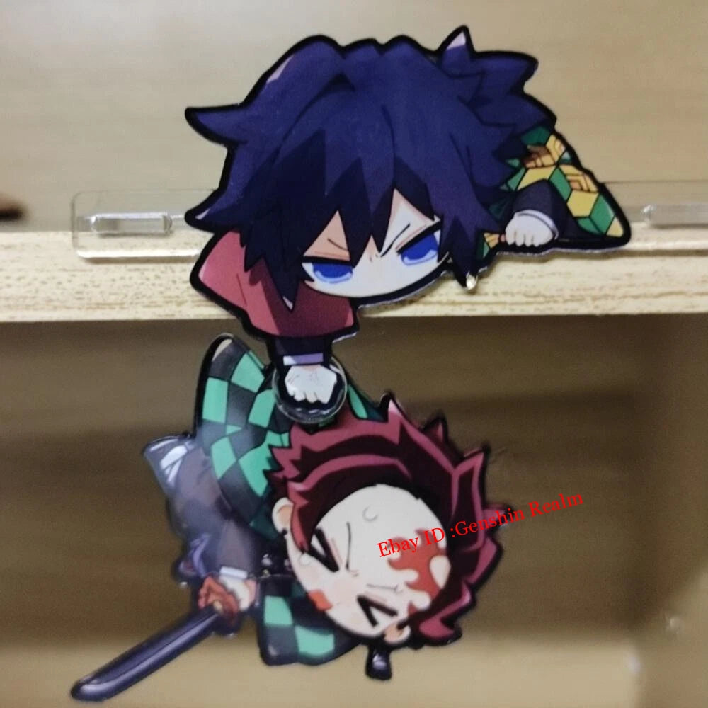 Anime Demon Slayer Tomioka Giyuu Acrylic Desktop Stand Collection Decor Gift 07FC0E-D4 - KOEEK