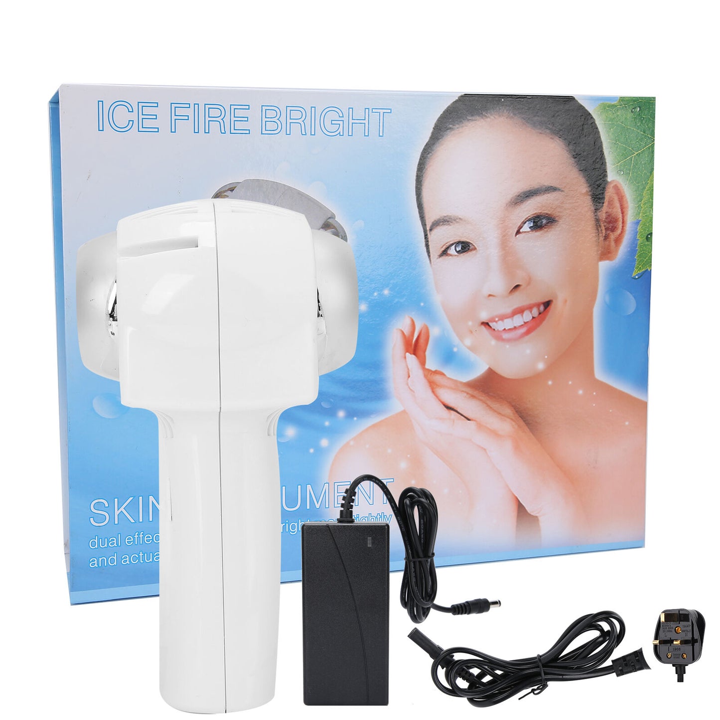 new Hot Cold Hammer Rejuvenation Dark Circle Eye Bag Removal Machine (UK Plug ) HGF koeek - KOEEK