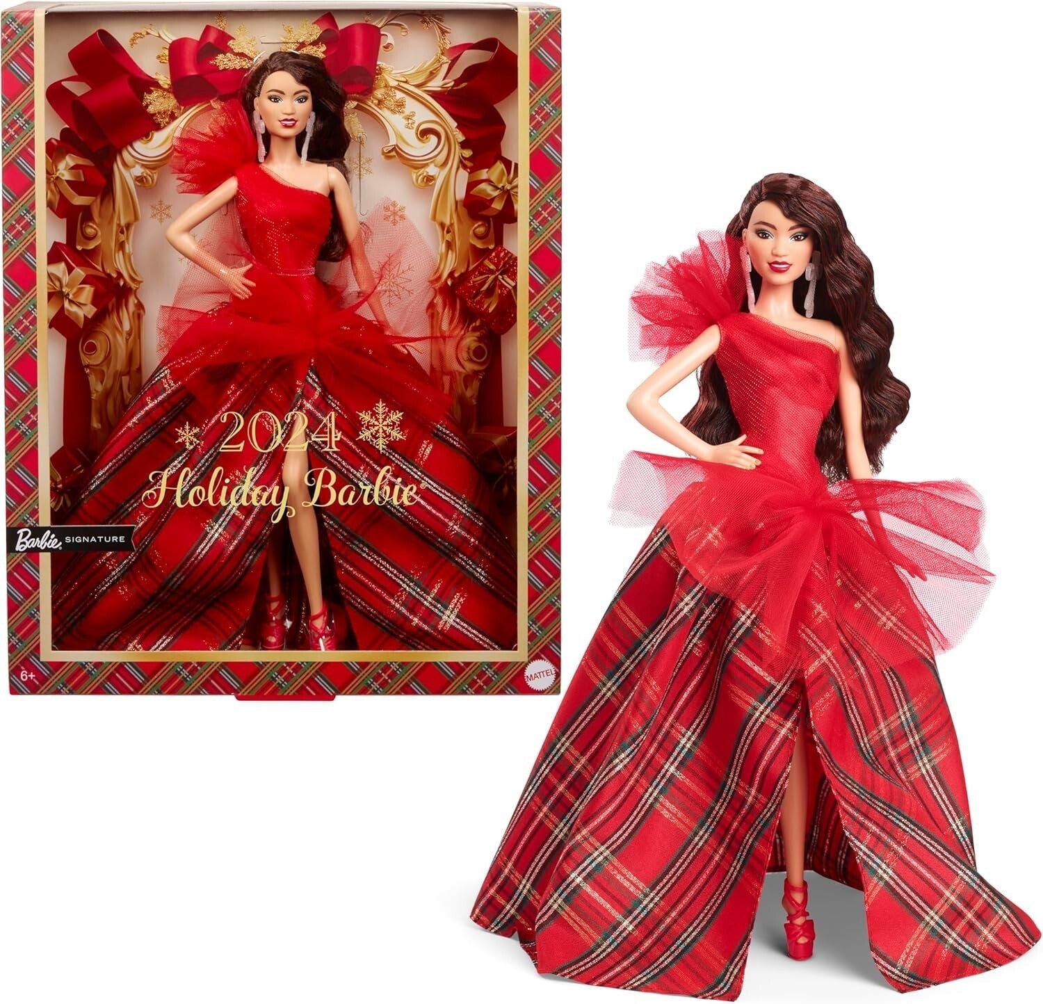 Barbie Signature 2024 Holiday Red Hair Doll Seasonal Collector Gift  Toy BARBIE - KOEEK
