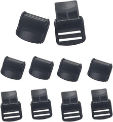 new QYAJS 10PCS 1 Inch Cam Lock Lever Plastic Buckles Flap Fix for Webbing Straps QYAJS - KOEEK