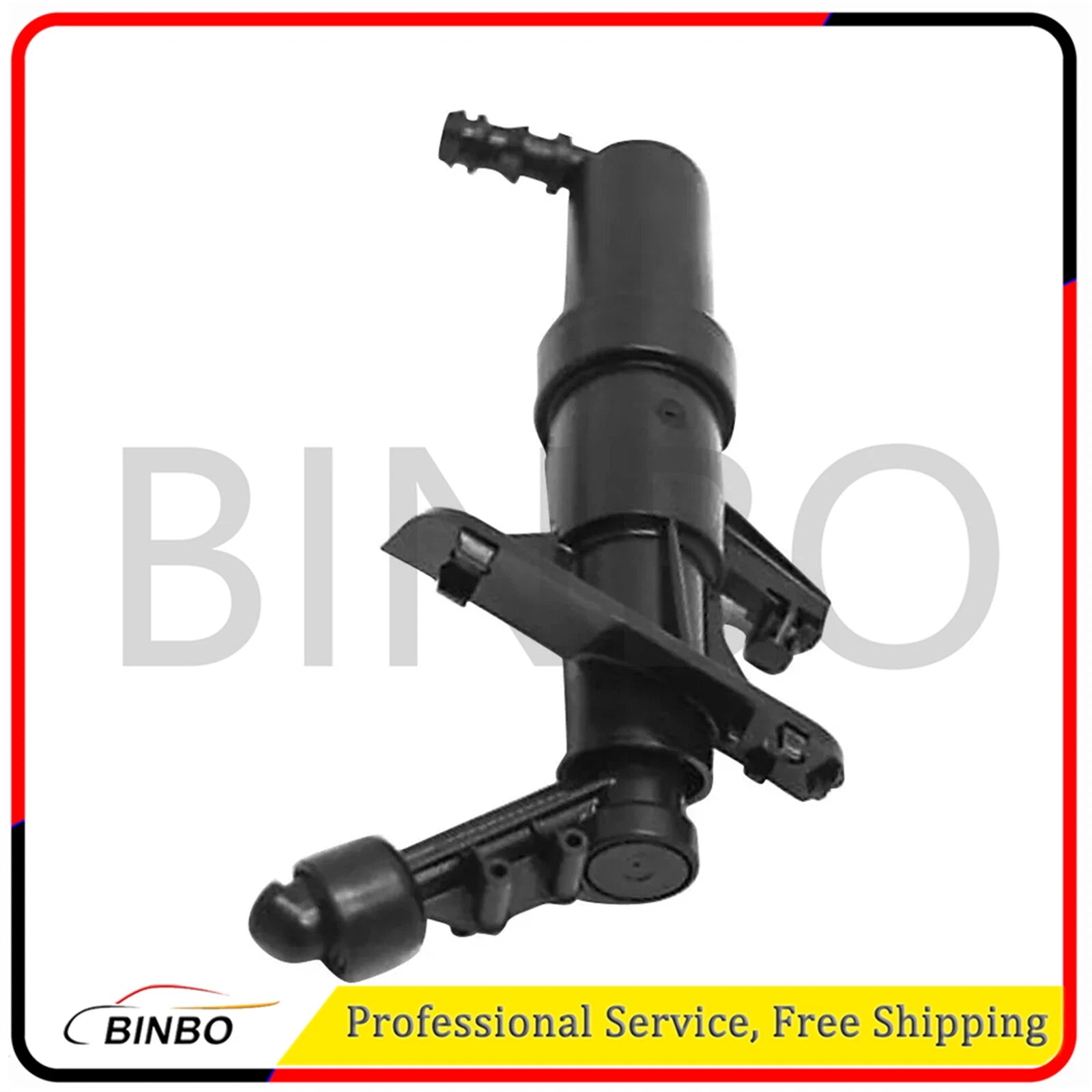 2pcs Headlight Washer Spray Nozzle Black Fits AUDI TT TTS  Left + Right 07FC0E-D4 - KOEEK
