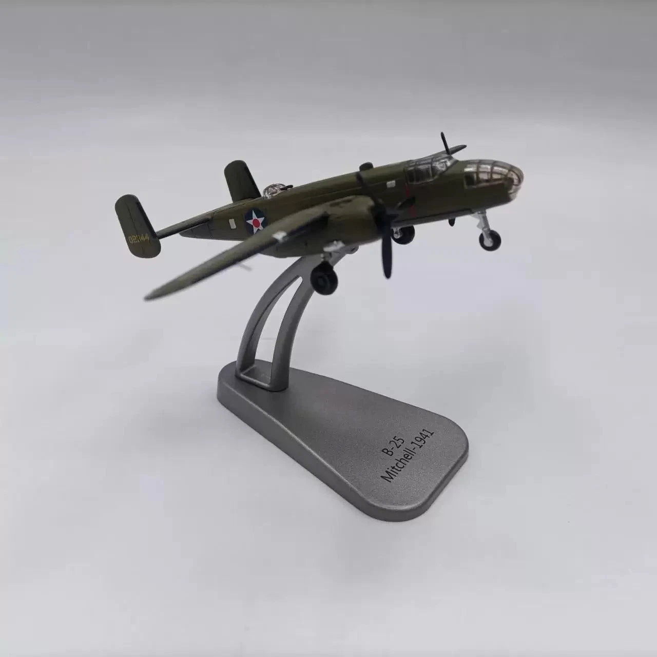 1:144 B-25 Mitchell Diecast Model WWII US Bomber Doolittle Raid Tokyo Military 07FC0E-D4 - KOEEK