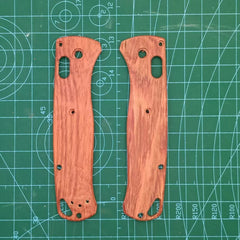 1 Pair Wooden Grip Handle Scales For Benchmade Bugout 535 Folding Knife 07FC0E-D4 - KOEEK