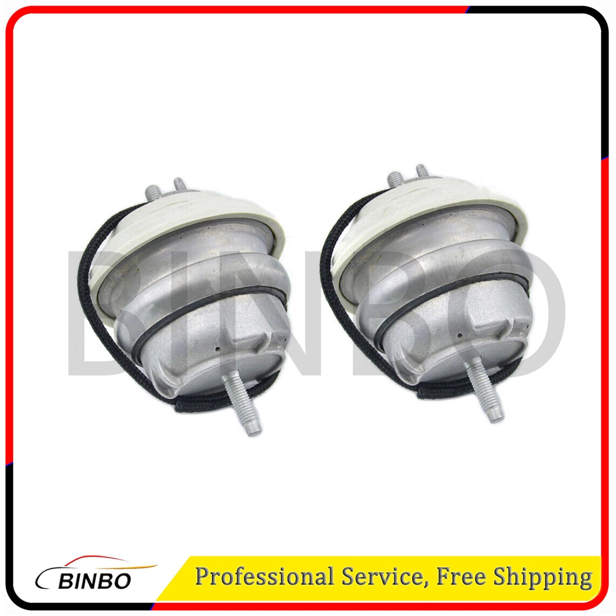 Front Left + Right 1Pair Engine Motor Mount Fit For Jaguar XF 2009-2012 3.0 07FC0E-D4 - KOEEK