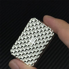 Novel Honeycomb EDC Fidget Slider Fashion Alloy Metal Push Haptic Slider 07FC0E-D4 - KOEEK