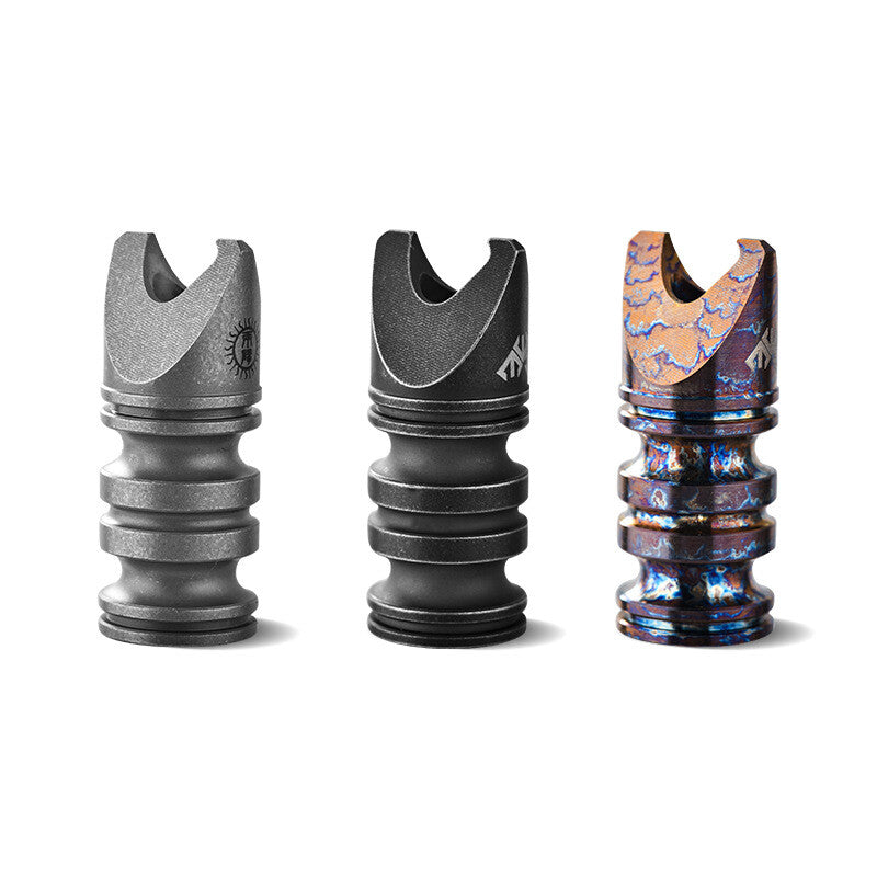 EDC Titanium Multi Tool Bottle Opener Paracord Pendant Knife Bead Wrench Outdoor 07FC0E-D4 - KOEEK