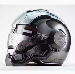 Personalized Motorcycle Helmet Iron Man Creative Decoration Birthday Helmet Gift 07FC0E-D4 - KOEEK