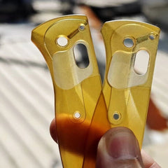 1Set ULTEM PEI Handle Scales with Pocket Clip For Benchmade 535 Bugout KnivesEDC 07FC0E-D4 - KOEEK