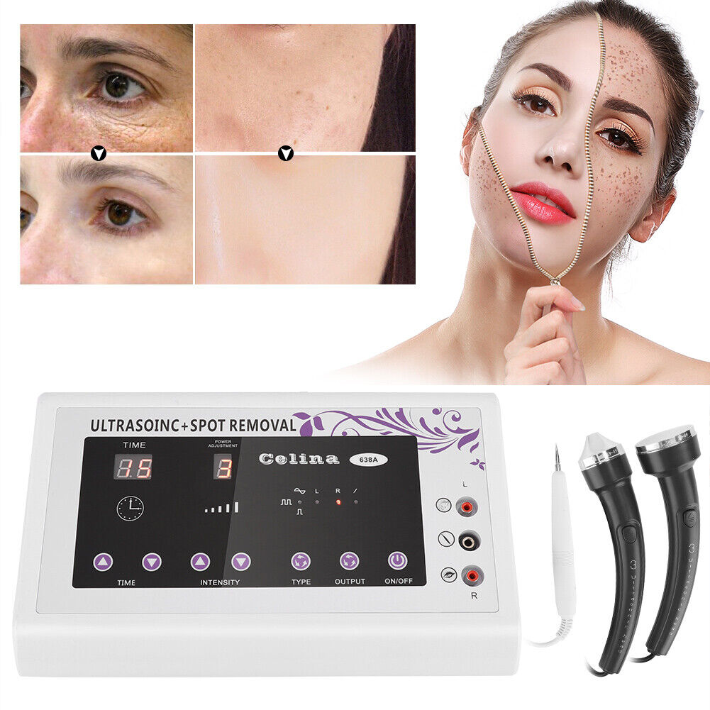 ny Ultrasonic Beauty Instrument Spots Mole Removal Pen Anti-Aging EU Plug 220V