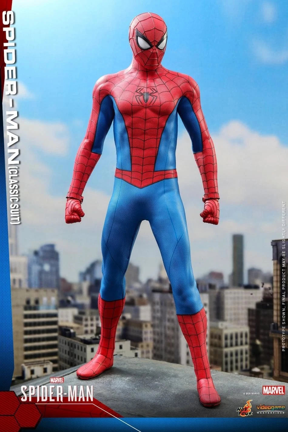 Hot Toys VGM48 Marvel's Spider-Man 1/6 Spider-Man Classic Suit Action Figure HOT_TOYS - KOEEK