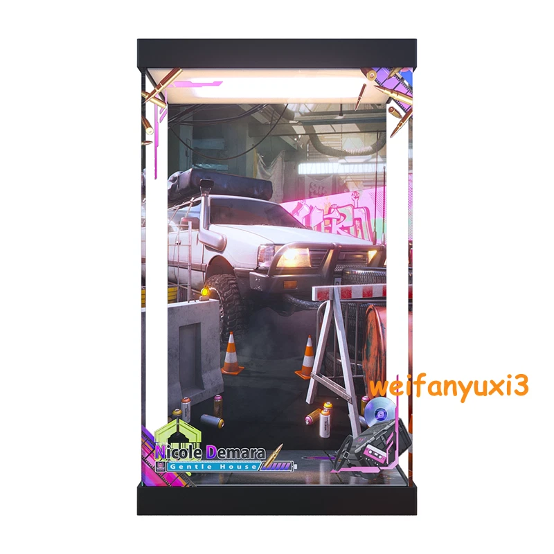 Display Box 2 Lights Fit Apex Zenless Zone Zero-Nicole Demara 1/7 PVC Figure 07FC0E-D4 - KOEEK