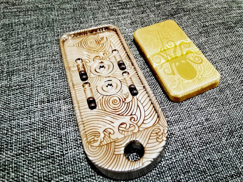 Click Clicker Press Magnetic Push Card Hand Fidget decompression Pocket EDC Toys EDC - KOEEK