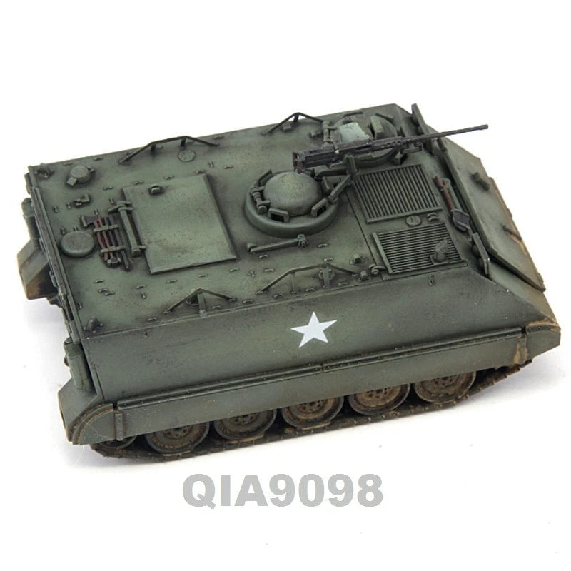 1:72 Scale US Army M113A1 Armored Transport Vehicle Green Plastic Model 07FC0E-D4 - KOEEK