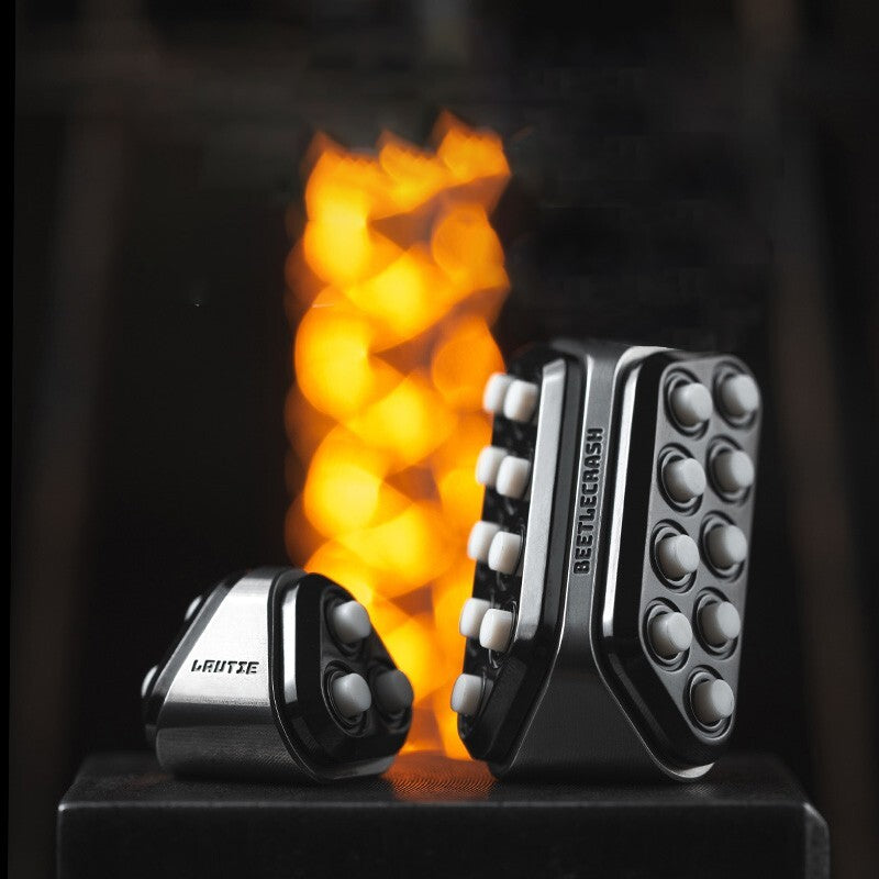 Fidget Slider LAUTIE EDC Beetle Crash Metal Push P o p Bubble Stress Relieve Toy 07FC0E-D4 - KOEEK