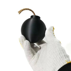 3D Printed Vintage Bomb Storage Box, Traditional Prank Bomb Toy Model Prop 11cm 07FC0E-D4 - KOEEK