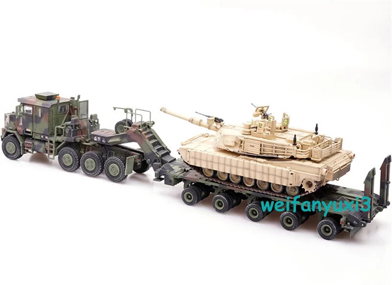 1:72 US Army Oshkosh M1070 Heavy Transport Vehicle Model Military Finished Toys 07FC0E-D4 - KOEEK